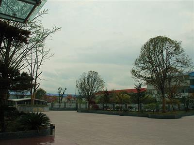 Building front square